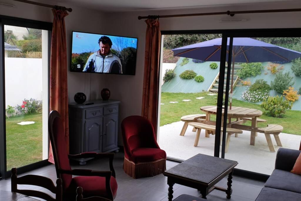 Villa Les Embruns Jardin à Saint-Pol-de-Léon Extérieur photo