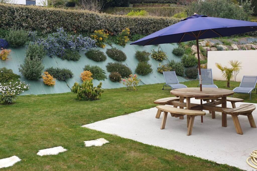 Villa Les Embruns Jardin à Saint-Pol-de-Léon Extérieur photo