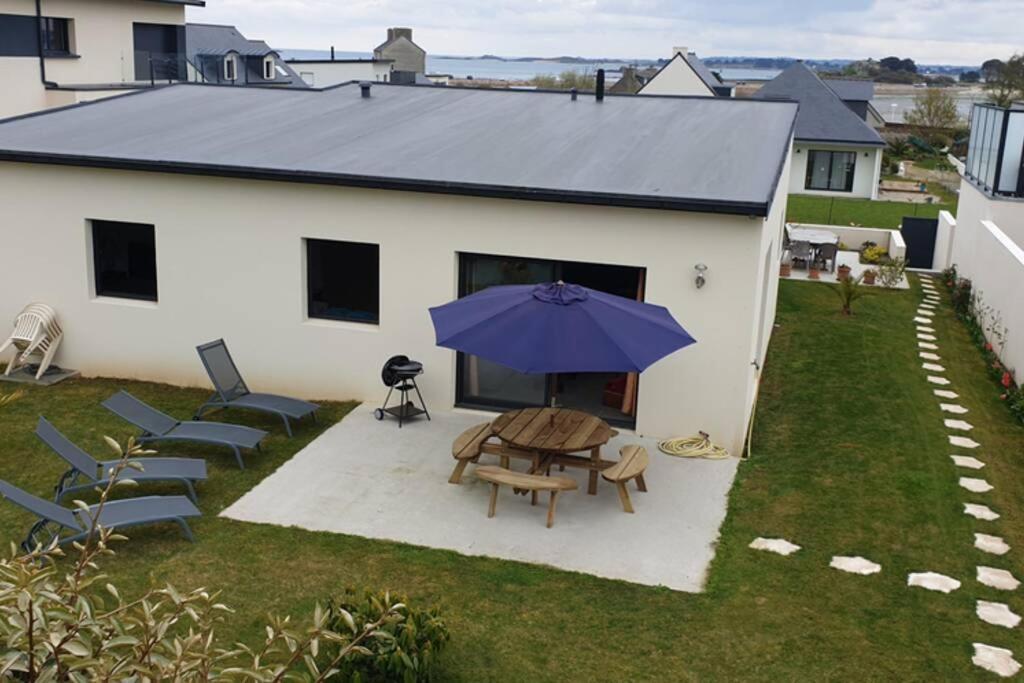 Villa Les Embruns Jardin à Saint-Pol-de-Léon Extérieur photo