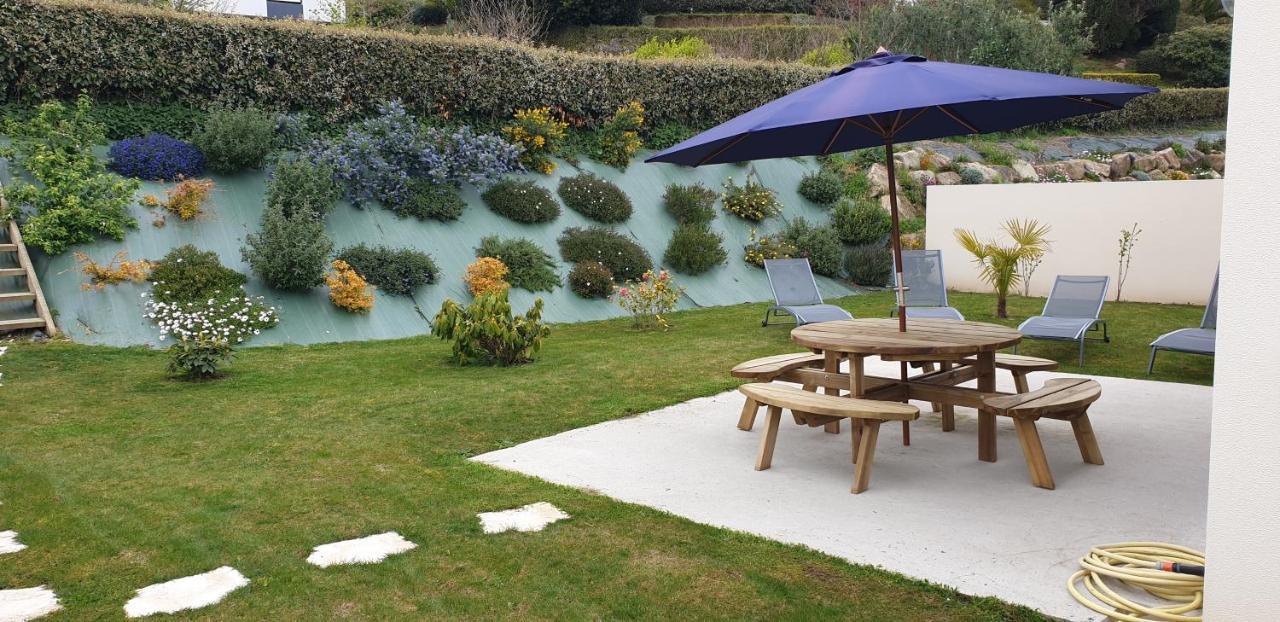 Villa Les Embruns Jardin à Saint-Pol-de-Léon Extérieur photo